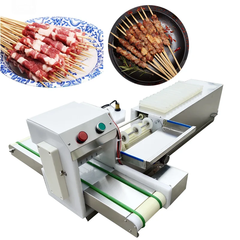 Automatic Electric Meat Skewer Machine Customized Meat Skewer Meat Skewer Machine Satay Skewer Machine