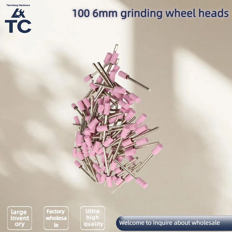 100 шт., набор насадок для шлифовального камня, 6 мм, абразивные полировальные насадки, хвостовик для шлифовальной машины Dremel, дрели, аксессуары для электроинструментов 100 шт., набор насадок для шлифовального камня, 6 мм, абразивные полировальные насадки, хвостовик для шлифовальной машины Dremel, дрели, аксессуары для электроинструментов