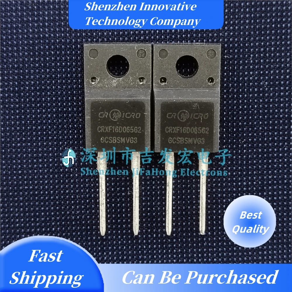 10PCS CRXF16D065G2  TO-220F-2 650V 16A SCIBest Quality   Fast Shipping In Stock