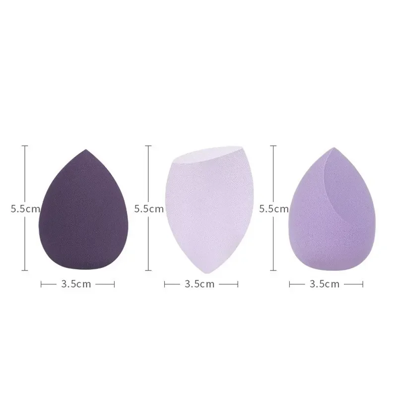 4pcs Makeup Sponge Puff Professional Cosmetic Puff for Foundation Beauty Cosmetic Make Up Sponge Puff 4 Style Sponge