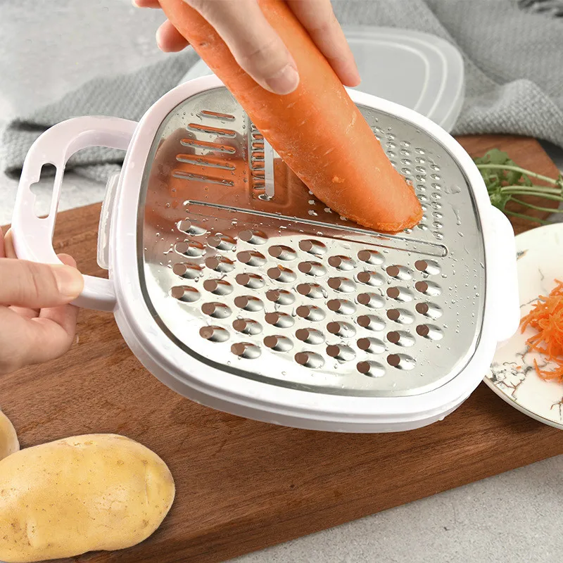 

New Vegetable Cutter 3 In 1 Vegetable Chopper Grinder Grater Vegetables Cutter Kitchen Accessories