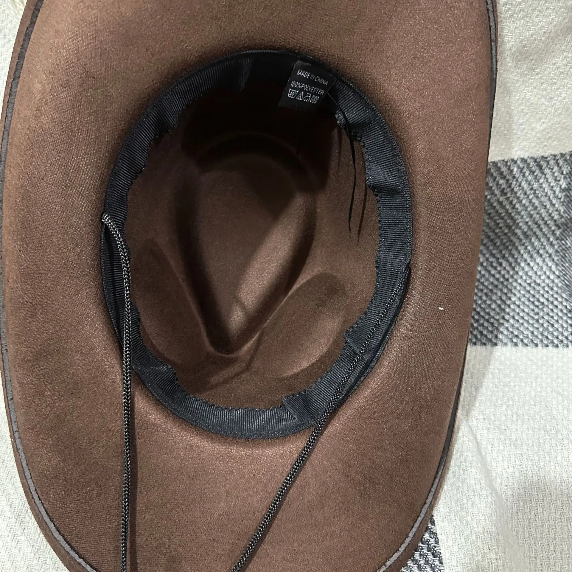 Topi Koboi Jazz Uniseks - Topi - Cowboy Hat Straw ulasan dan harga