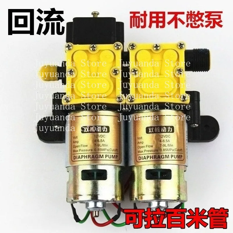 

Agricultural Electric Double Pressure 12V High Power Intelligent Spray Pump, for Orchard