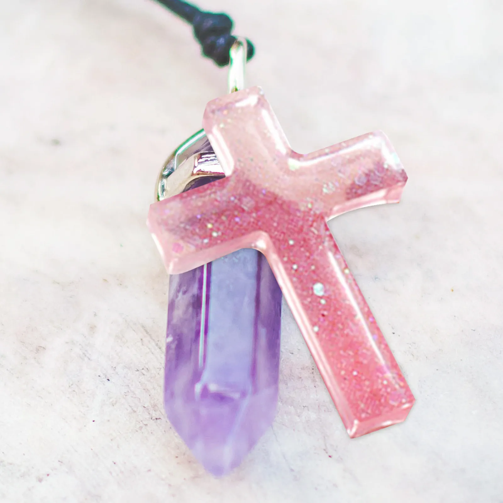 

10Pcs Silicone Cross Pendant Mold DIY Epoxy Resin Casting Jewelry Craft Tool Flexible Tear Resistant Smooth Demold