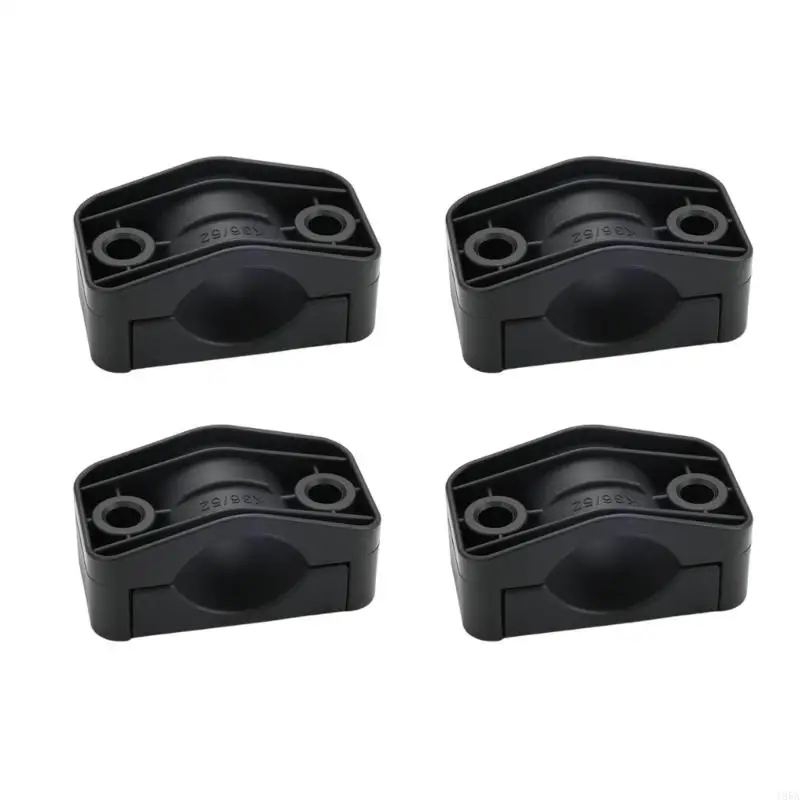 4PCS Nylon Fixation Cable Clamps Branch Line Card Clamps Wire Holders for Home Office Electrical Projects Enduring 