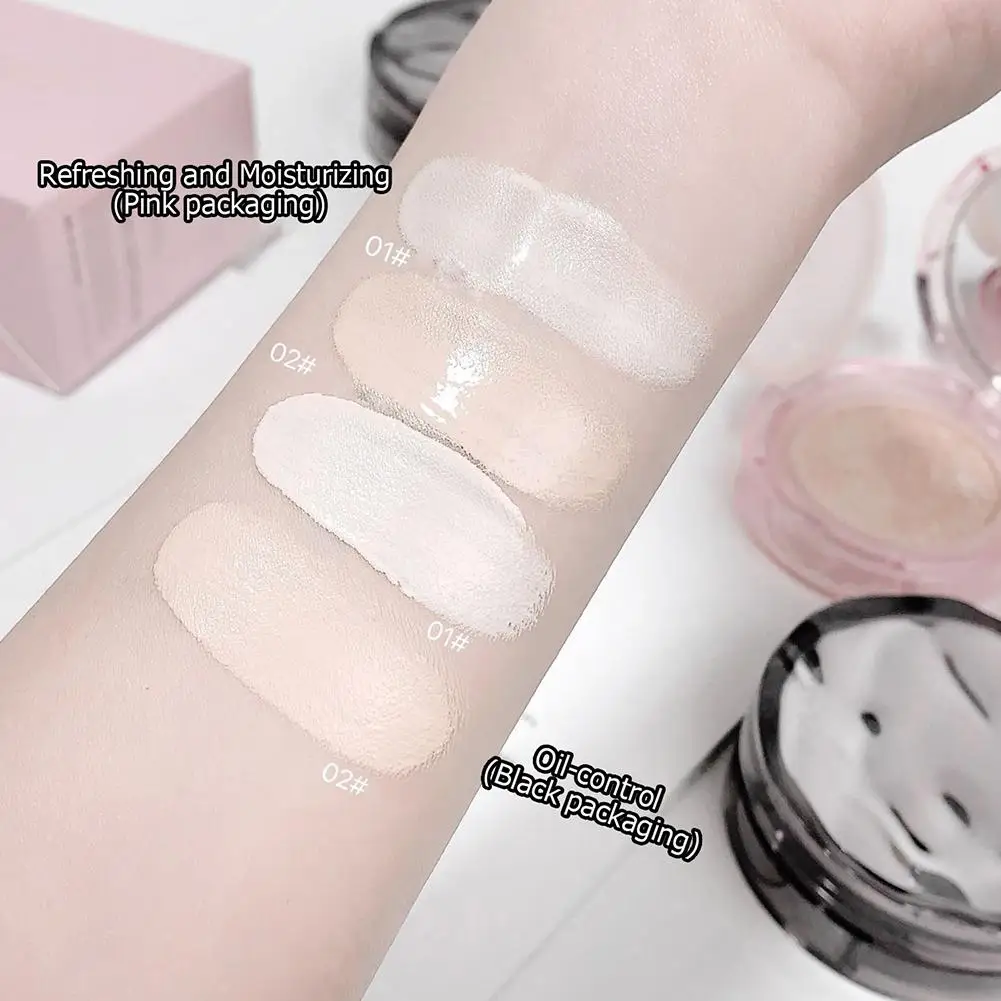 Waterproof Matte BB Cream Air Cushion Brightening Long-lasting Moisturizing Oil-control Soft Cushion Compact Face Concealer Base