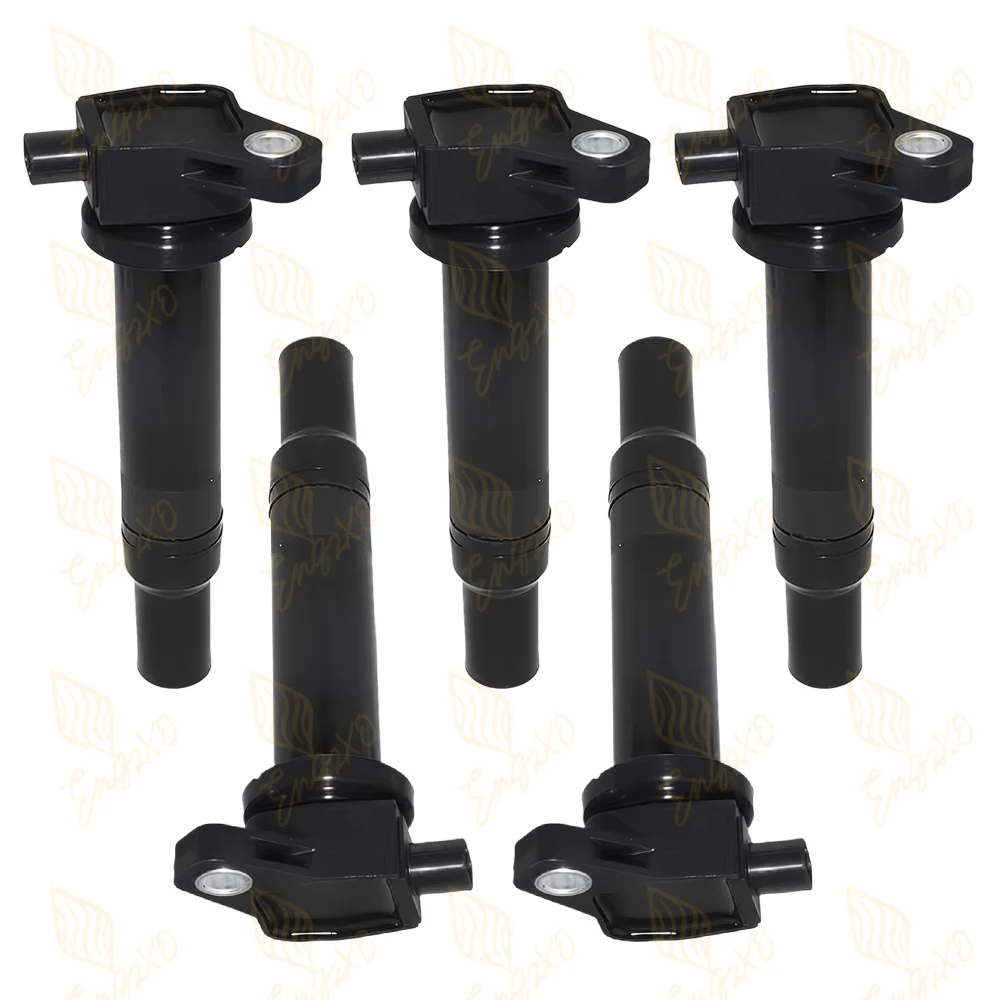

5PCS 27301-26640 Ignition Coil For Hyundai Accent Kia Rio Rio5 Rondo Dodge Attitude 1.6L L4 2006-2011 5C1586 2730126640