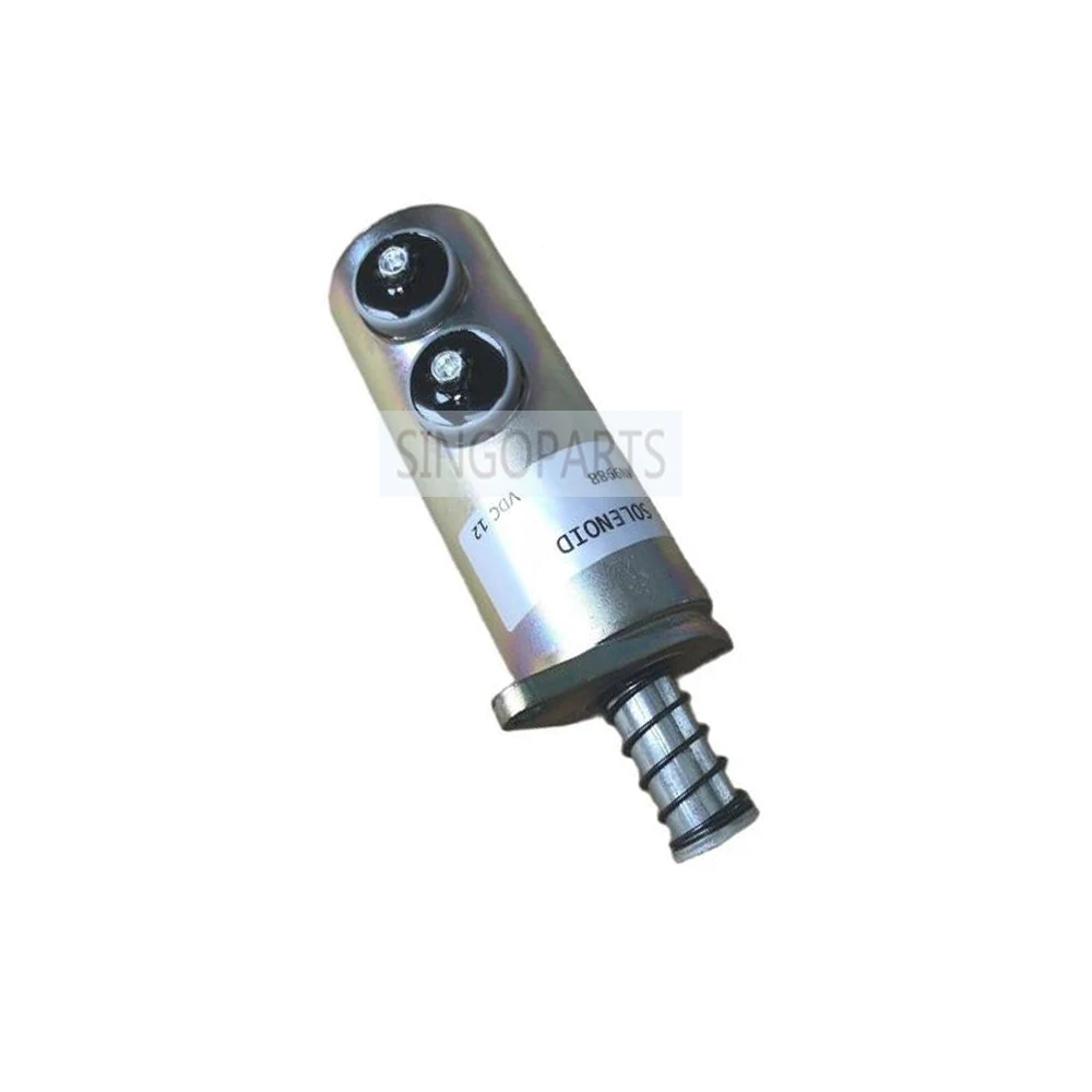 12V Fuel Shutoff Solenoid Valve 6N9988 6N-9988 For Caterpillar 3208,3412,PR-1000,PR-1000C, PS-500,CP-553