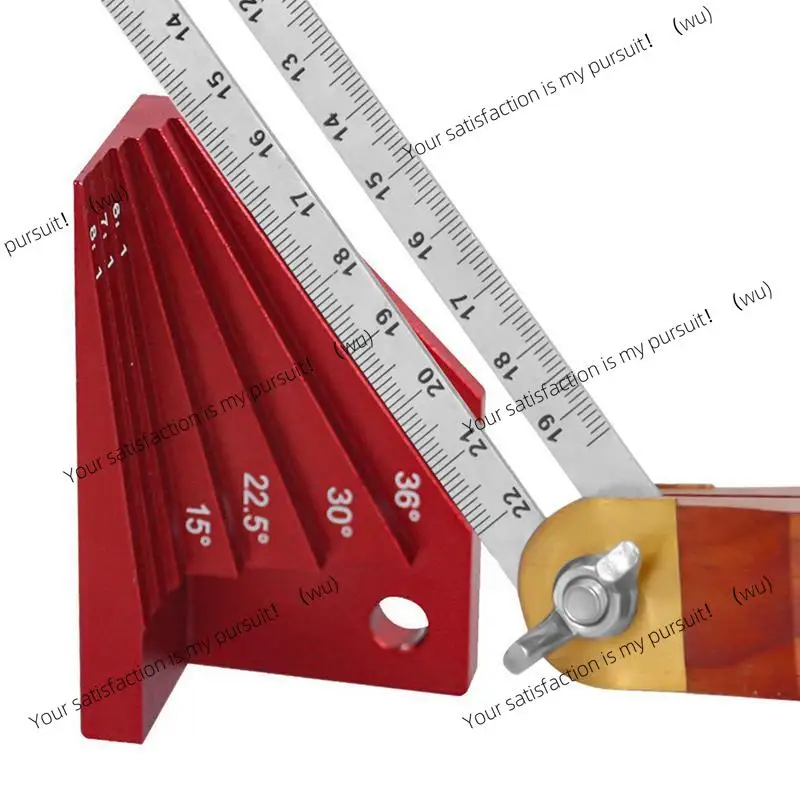 Chamfer block gauge angle finder for protractor woodworking tools for construction site home