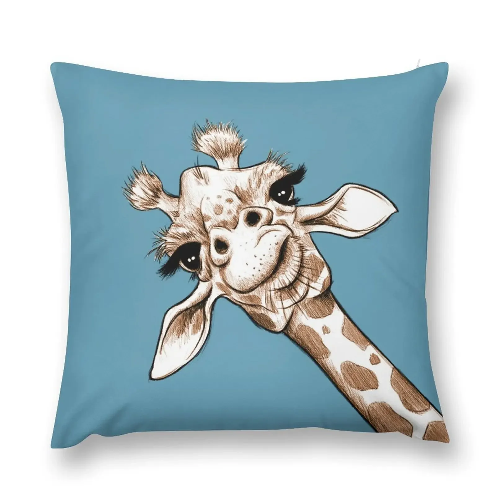 

Sketch Giraffe Art Throw Pillow Sitting Cushion Pillow Case Christmas Pillowcases Cushion Covers Sofa Cusions Cover pillow