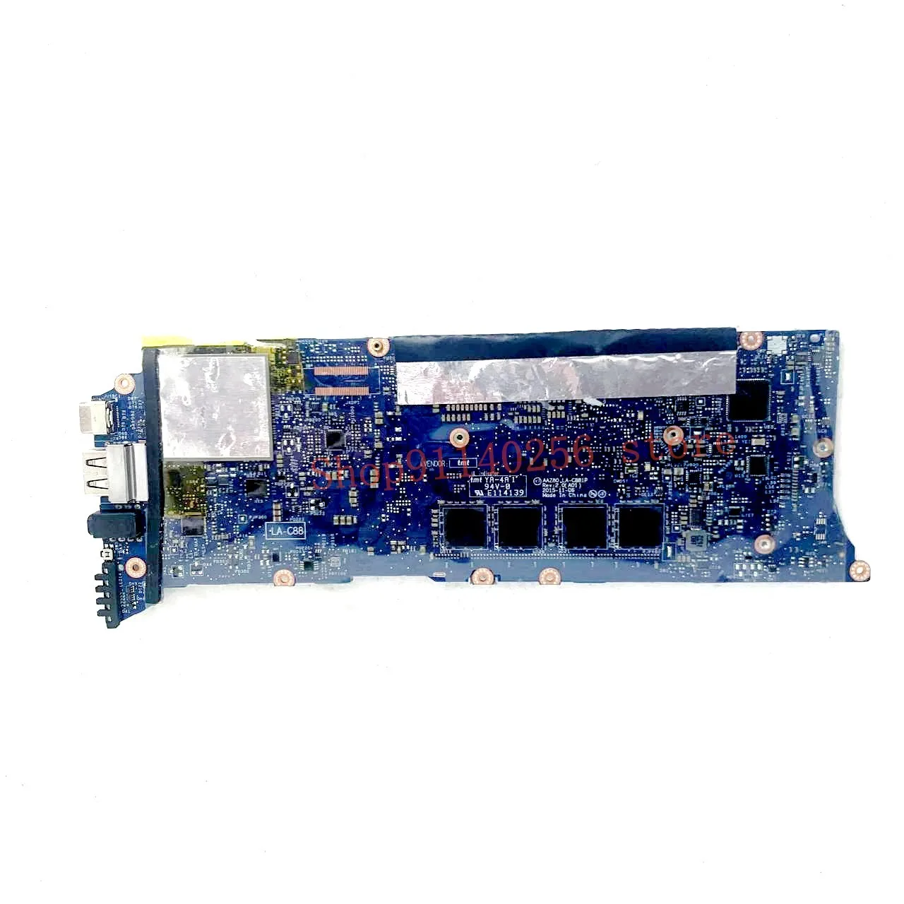 For DELL XPS 13 9350 CN-076F9T 076F9T 76F9T Laptop Motherboard AAZ80 LA-C881P W/ SR2EY I5-6200U CPU 8GB 100% Working Well