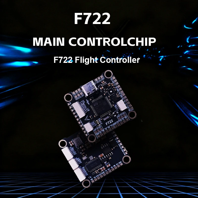 HPXGRC F722 Flight Controller ICM42688P With 55A/60A/70A 4in1 Brushless ESC Stack 30.5x30.5mm for For FPV Freestyle Racing Drone