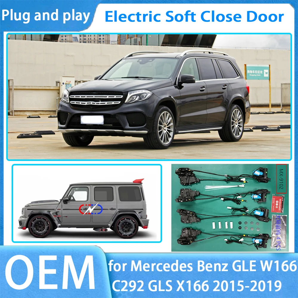 

for Mercedes Benz GLE W166 C292 GLS X166 OEM Car Soft Close Door System Automatic Electric Auto Pull Power Latch Power Closing