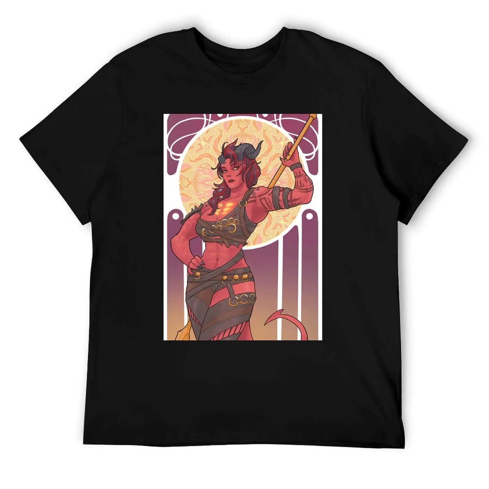 

Karlach Best companion in BaldurGate3 T-Shirt man t shirts high quality luxury brand man t shirt heavy cotton T-Shirt