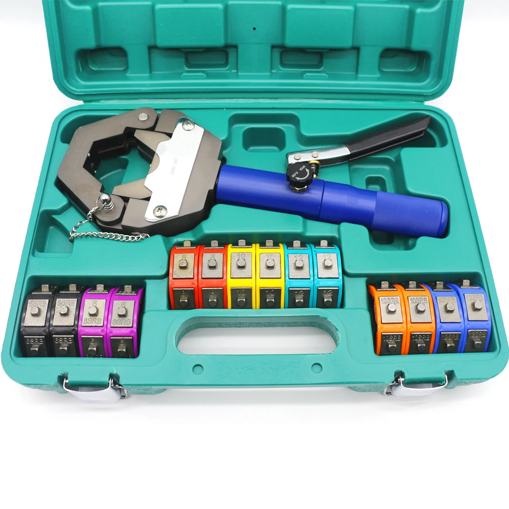 Upgraded Small Hydraulic Crimping Machine Manual Air Conditioning Pipe Pliers for Car Air Conditioner Portable Beer Pipe Device