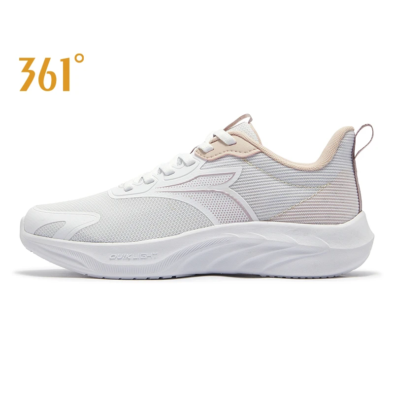 361 Degrees Women Running Shoes Mesh On-trend Supportive Casual Shock Absorption Durable Breathable Female Sneaker 682512220F