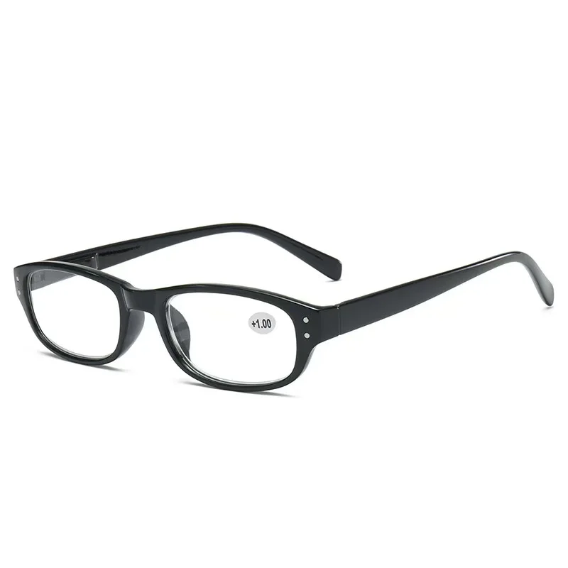 Box reading glasses for elderly fatigue prevention, high-definition small frame reading glasses for presbyopia