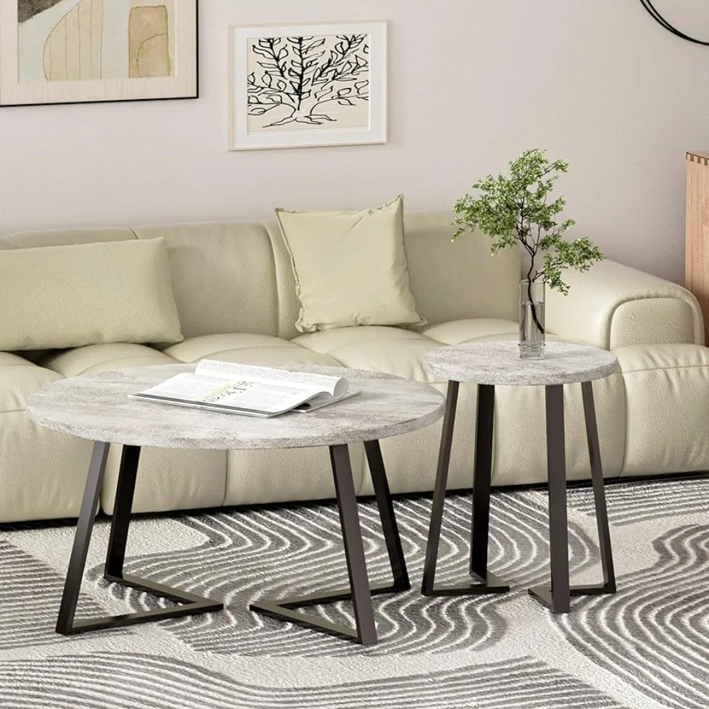 

Dinning Table Serving Coffee Circular Coffee Tables for Living Room Furniture Mesa Lateral Hidden Storage Center Table Salon