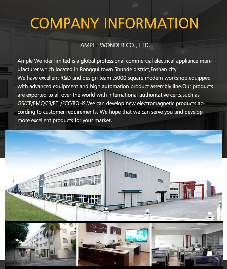 Fritadeira elétrica de indução de grande capacidade 35L Controle de toque com válvula de drenagem de óleo Queimador único para frango frito Crispier