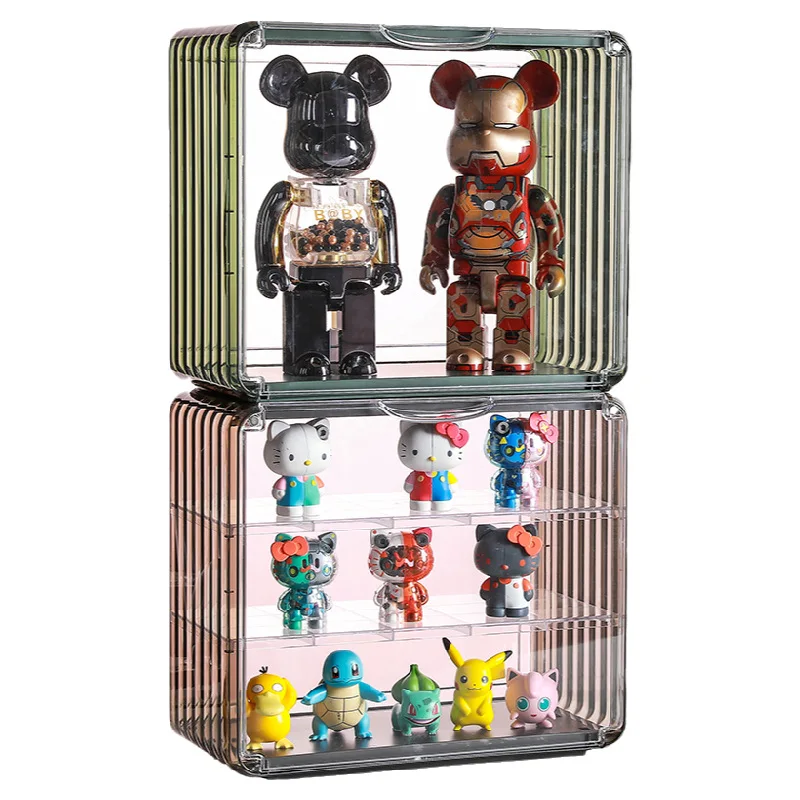 Blind Box Showcase PopMart Figures Display Stand Case ，Acrylic Storage Case， Cosmetic Storage Box，Plush Toy Display Holder