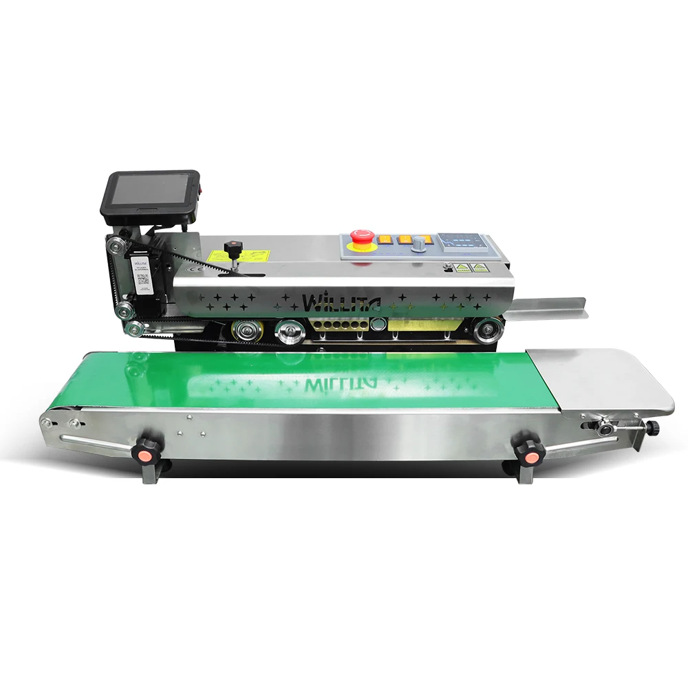 Willita Inkjet Printer for Sealer Coding Machine Intelligent Sealing Inkjet Printer Expire Date Number for Production Line