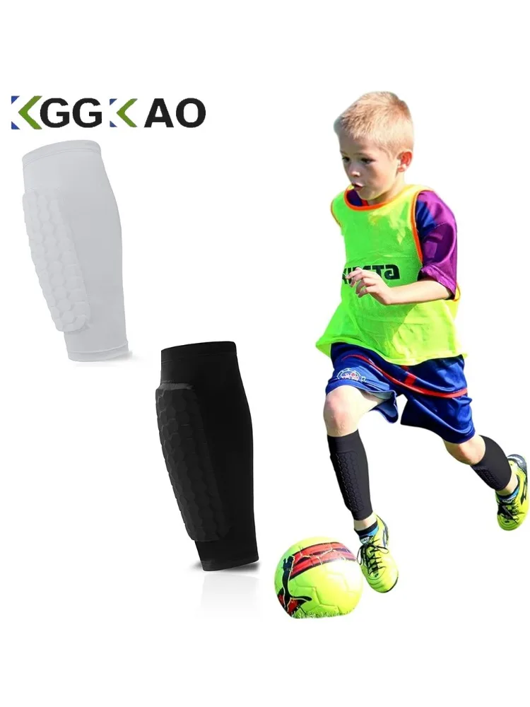 AliExpress KGGKAO 1PC Soccer Shin Guards Pads,Calf Sleeve Compression with Honeycomb Pads Support for Football Baseball Boxing MTB Protective Gear