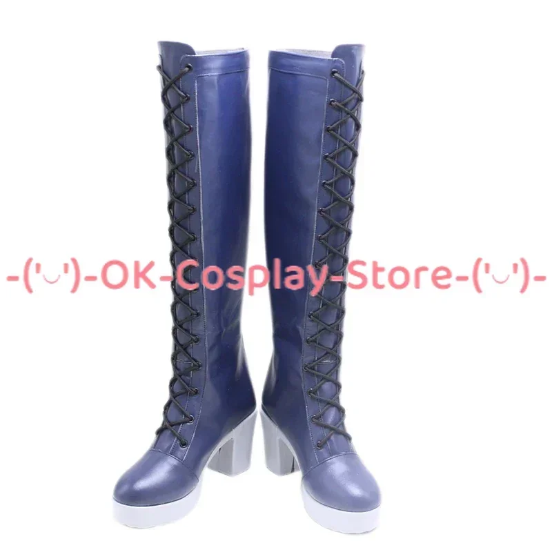 [حسب الطلب] NIKKE آلهة النصر الديزل تأثيري أحذية لعبة لعب الأدوار زي هالوين كرنفال حفلة بولي Boots الأحذية الجلدية