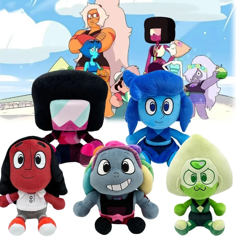 New Anime Steven Universe Plsuh Doll Toy 23CM Cartoon Cute Soft Steven Lapis Lazuli Connie Periphery Plushs Toys For Fans Gift