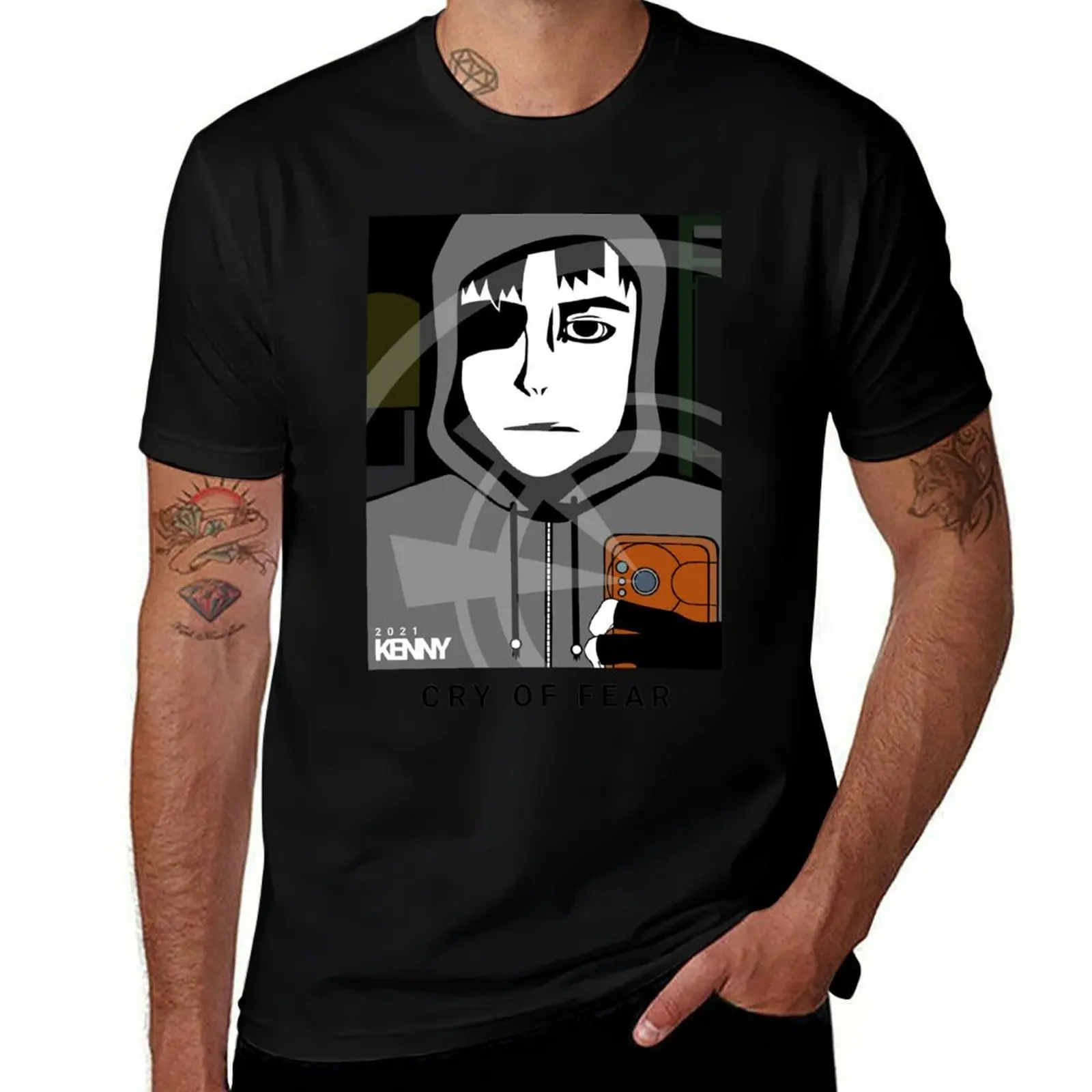 

Cry of Fear: Simon in the dark [Premium Clothing] T-Shirt Water Resistant Casual T-Shirt