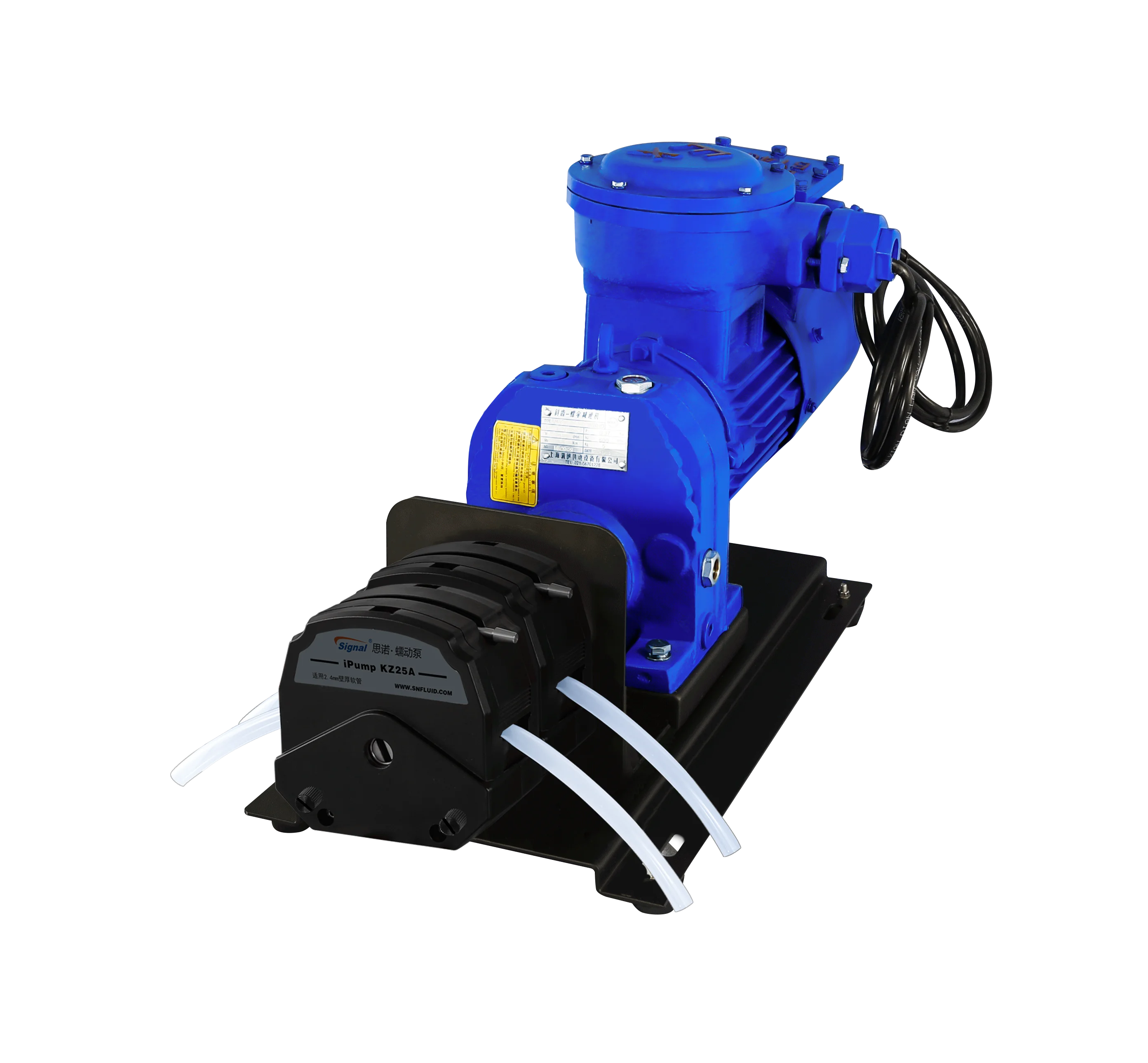 

375w Ac220v High Flow Pharmaceutical Equipment Peristaltic Hose Pump