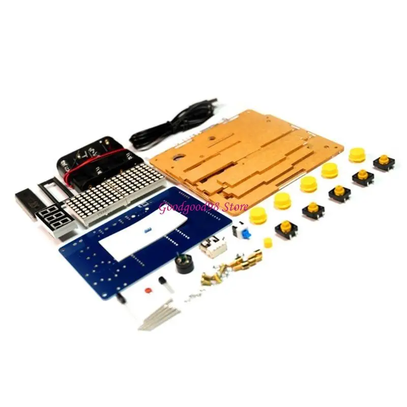 Soldering Practice Soldering Electronic DIY Soldering Project Game with 4 Game for STEM Teenager