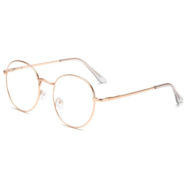 

Zilead Oval Finished Myopia Glasses Women Men Metal Literary Steampunk Myopes Lunettes Female Male Minus Eyewear -1.0 To -4.0