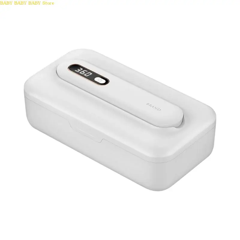 Q81A bebé esterilizador mordedor contenedor almacenamiento diseño pequeño para chupetes botella tetinas limpieza higiénica