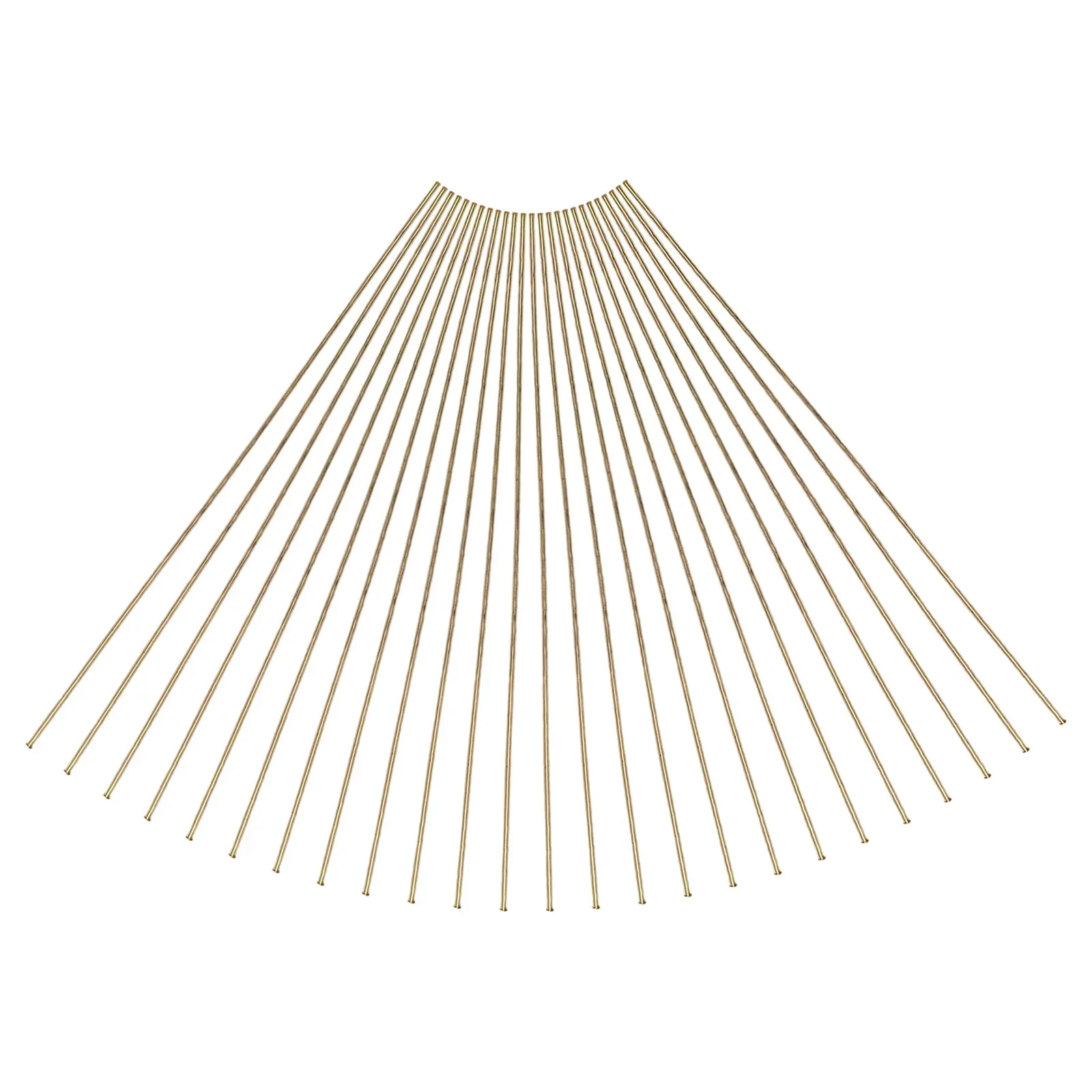 25PCS 250mm Brass Welding Rods Designed For Strong Bonding On Carbon Steel Alloy Steel And Copper Alloys With Stable Flow