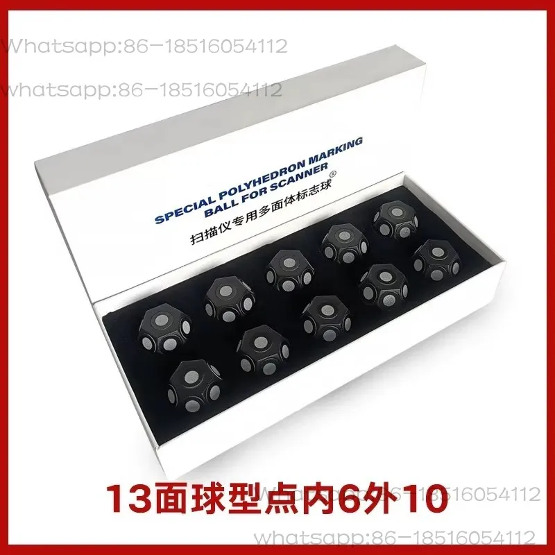 

10 шт. магнитная маркировка, шестиугольная сфера, 10 3D-сканеров, целевые точки, светоотражающие маркировочные точки, шарик-маркер