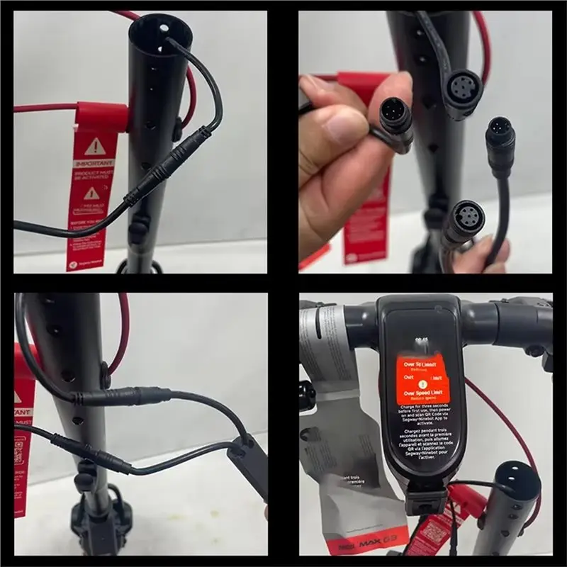 M49K-Unlock Speed Limit Cables Replacement For Ninebot By Segway Max G3E/G3D Scooter- Release 45Km/H Speed Line G3E