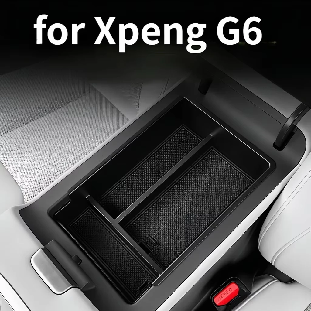 ABS Armrest Box Under-center-console Storage Box for Xiaopeng Xpeng G6 2024 2025 2026 Modified Interior Accessories