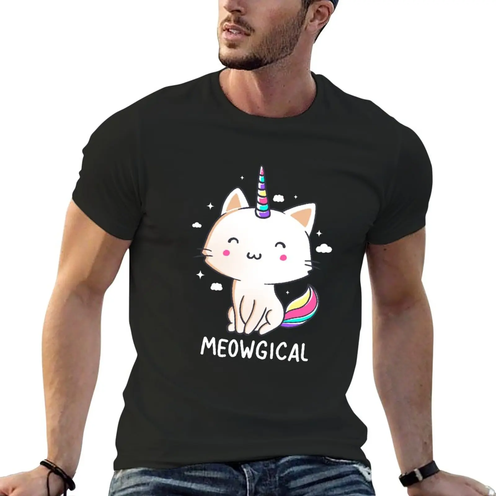 New Meowgical T-Shirt sports fan t-shirts tees mens t shirt