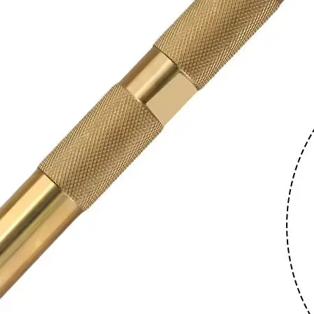 Mechanic Tool Brass for drift Punch Engineering Tool For Auto Repair For Woodworking Gold Finish Hammer Force Transfer