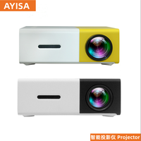 YG300 LED Mini Projector 320x240 Pixels Supports 1080P YG-300 HDMI USB Audio Portable Projector Home Media Video player