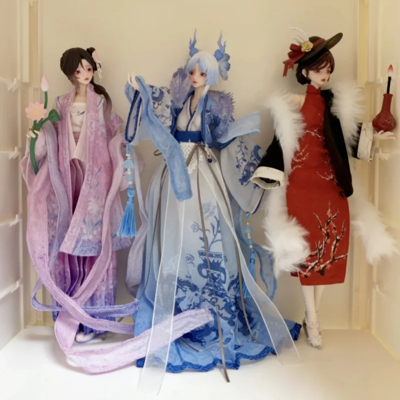 New Authentic HEARTBEAT MOMENT A Thousand Years of Romance Special 1/6 Scale BJD Ancient Style Girl Doll Blind Box Hanfu Gifts