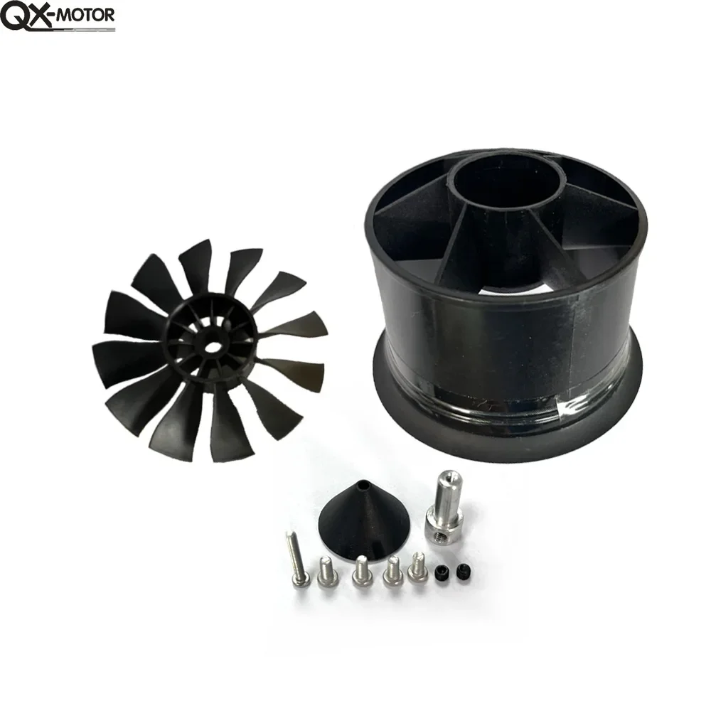 QX-Motor 50mm EDF 12 Blades Ducted Fan CW CCW Without Motor for RC Airplanes