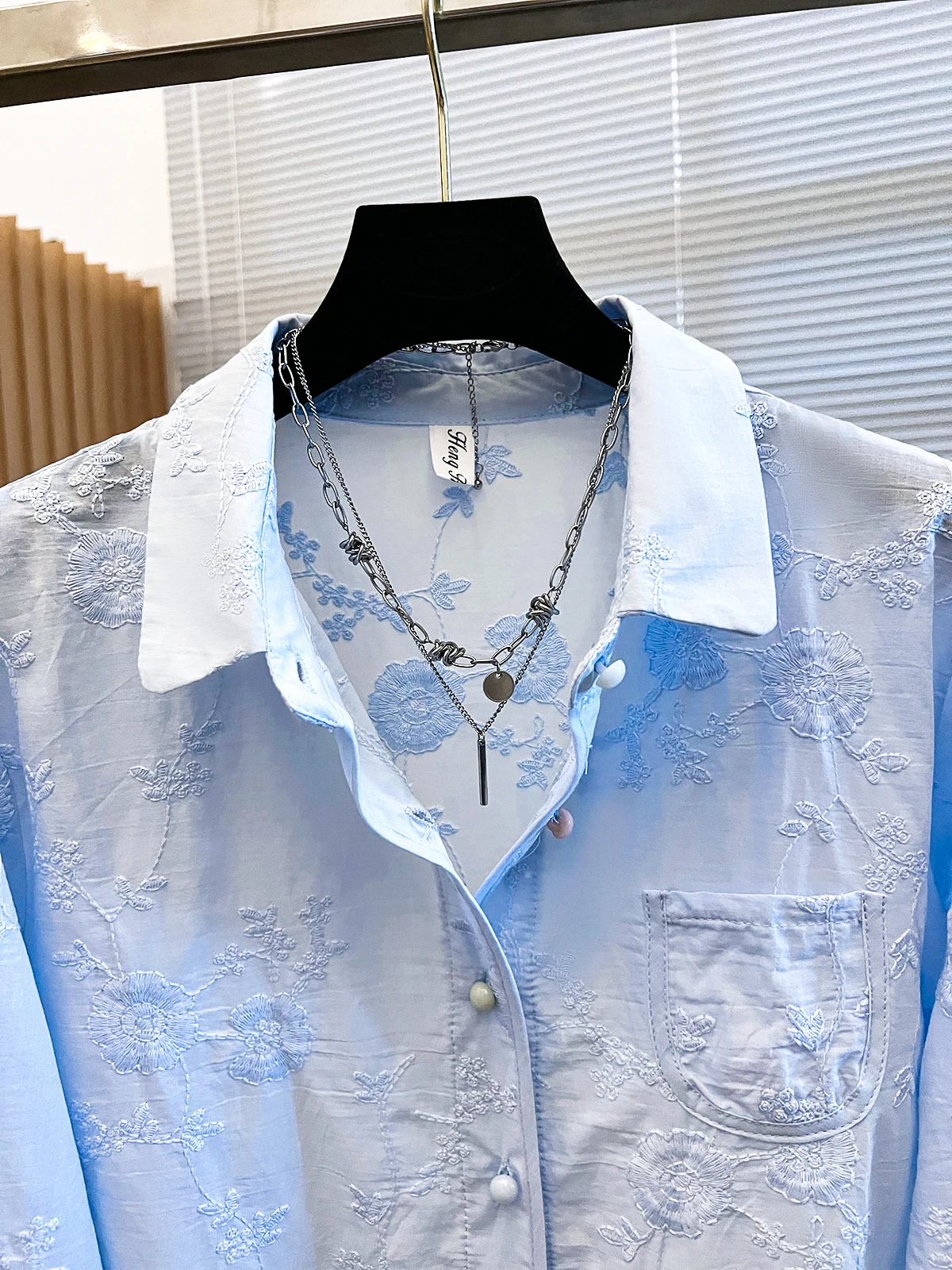 Ele bestickte irt Damen Frühling Herbst Faion Layering Base Layer Baumwolle Long Sve Casual Sle Atmungsaktive Haut-F...