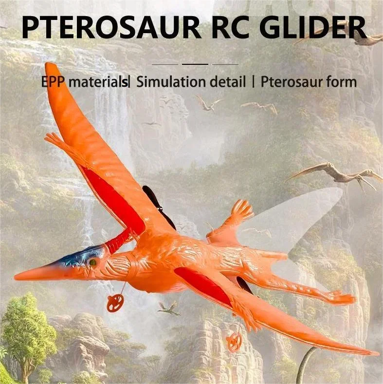 Avion dinosaure Rc ptérosaure modèle 2.4G 2Ch, avion télécommandé, planeur, hélicoptère radiocommandé, jouets pour garçons