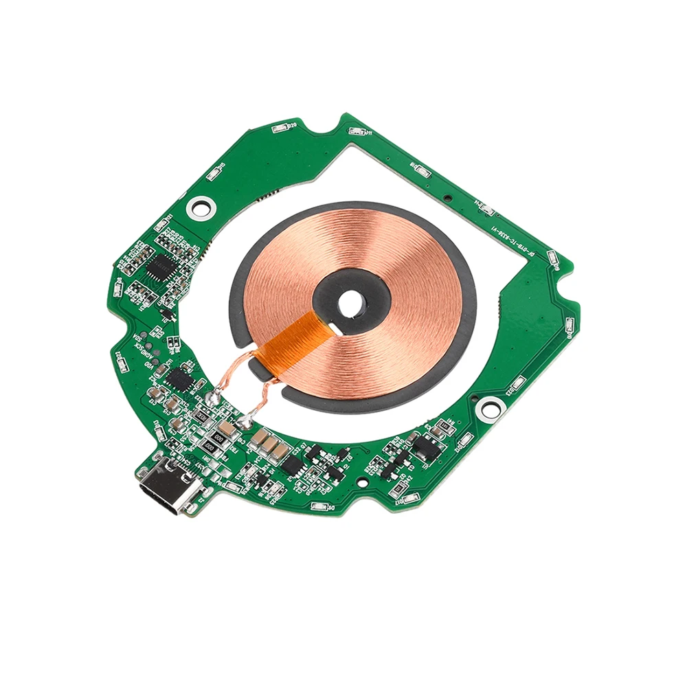 15W Wireless Charging Three-in-one Cell Phone Transmitter Module PCBA Car QI Smart Wireless Charging Can Charge Headset Watch
