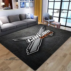 Tapis imprimé avec logo de moto Can-AM, tapis non ald, tapis anime, tapis de cuisine, tapis virus, salon, décoration de chambre, cadeau d'anniversaire