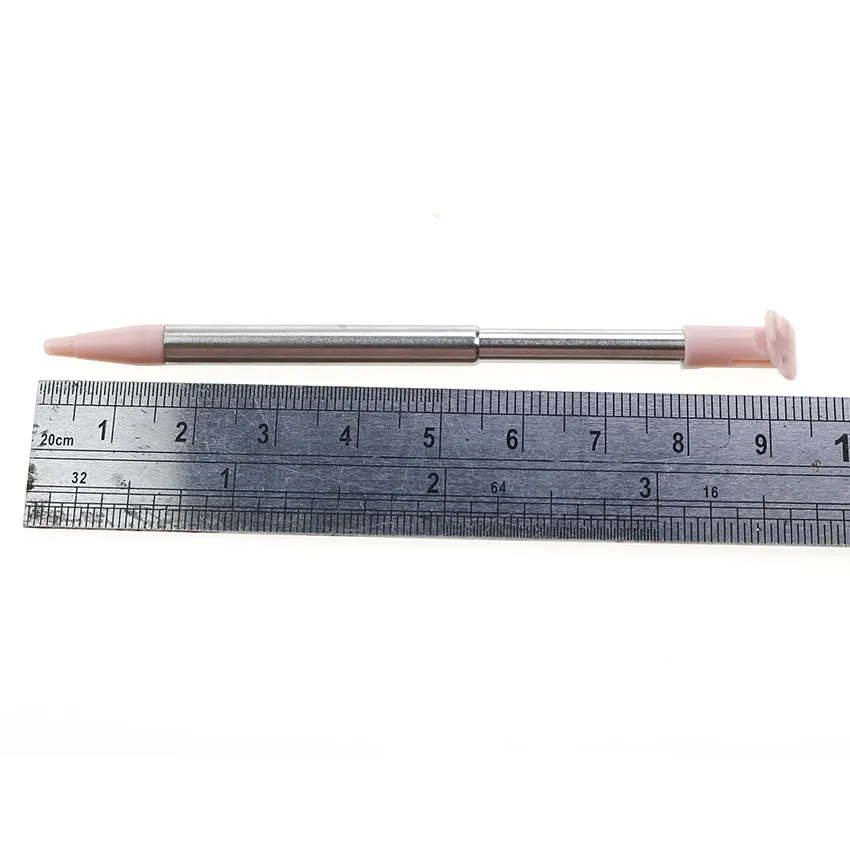 JCD 1pcs For New 2DSLL 2DSXL Game Console Plastic & Metal Telescopic Stylus Touch Screen Pen For New 2DS LL XL