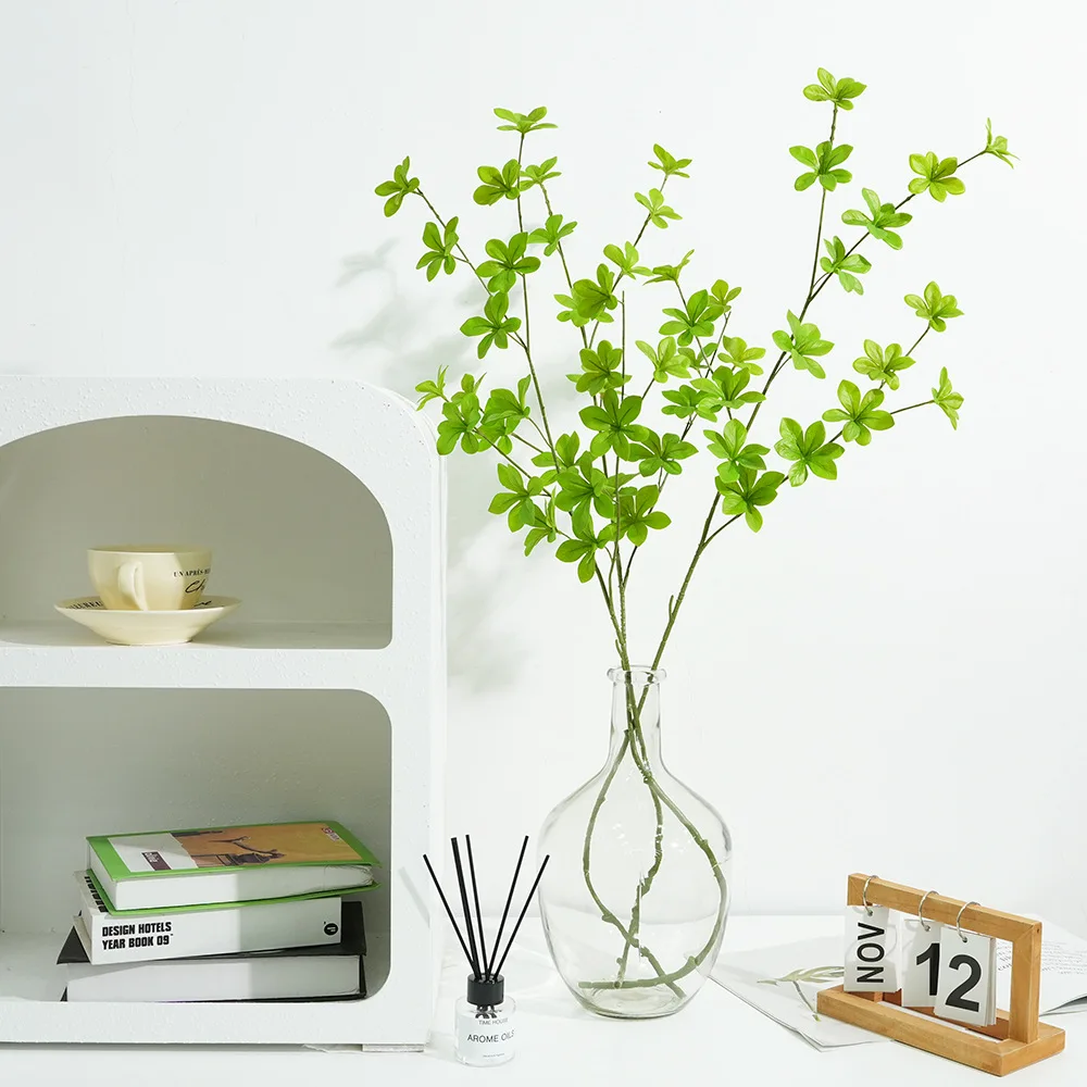

Simulation plant bell branches home decoration flower arrangement material fortune tree leaves simple interior decoration