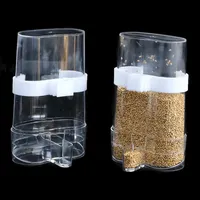 Bird Water Dispenser Bird Food Feeder Automatic Parakeet Bird Waterer Food Feeder Dispenser for Parrot Cage Accessories