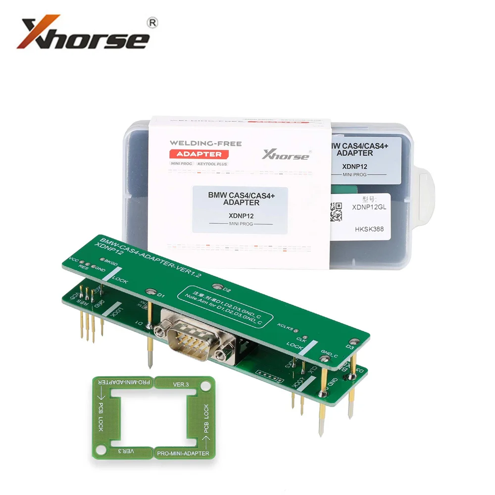 Xhorse XDNP12GL CAS4/CAS4+ Solder Free Adapter for BMW work with MINI PROG, KeyTool Plus, VVDI Prog